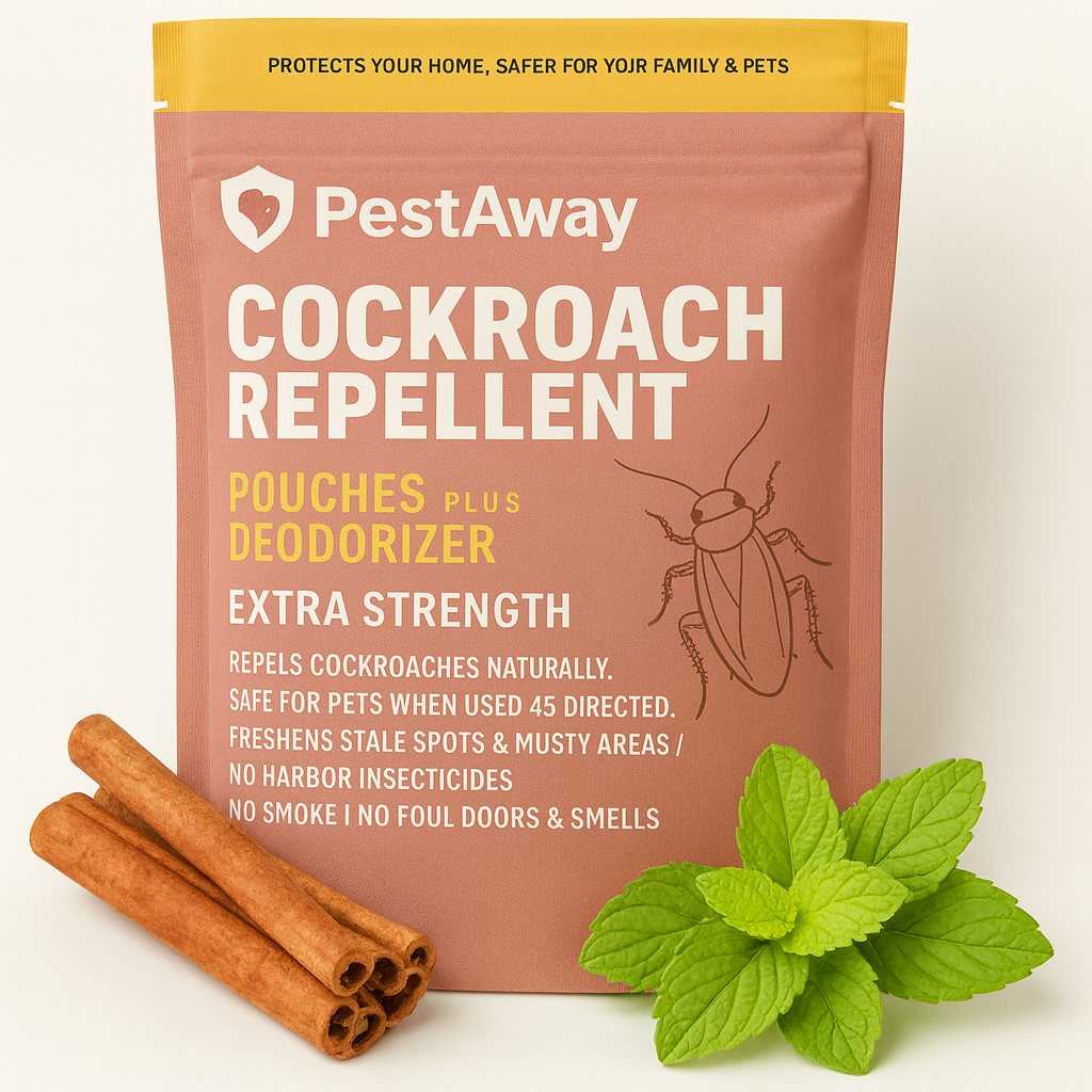 🪳 Cockroach Repellent Pouches (6 Pack)