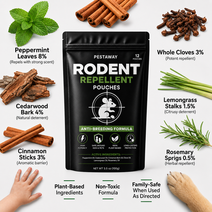Pestaway Rodent Repellent Pouches v2